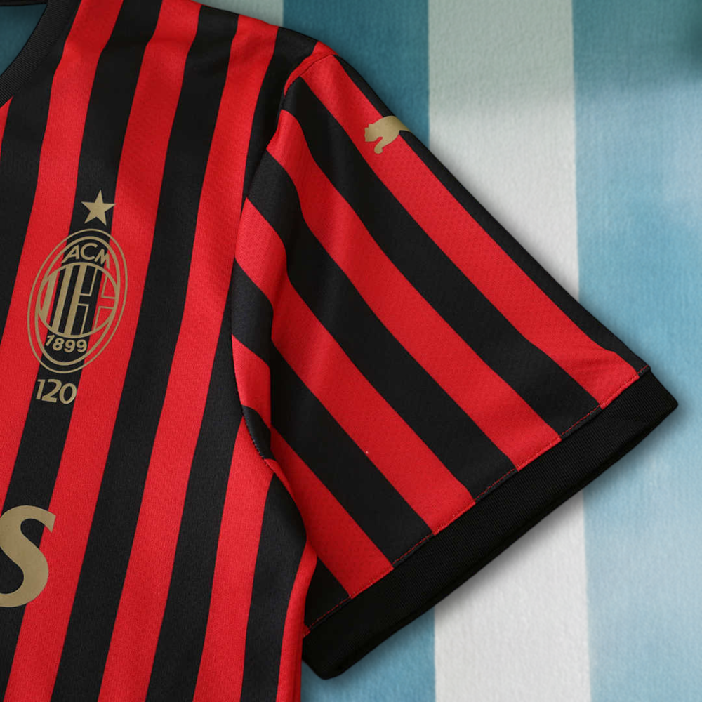 A.C. Milan 120th Anniversary Edition retro Fan version