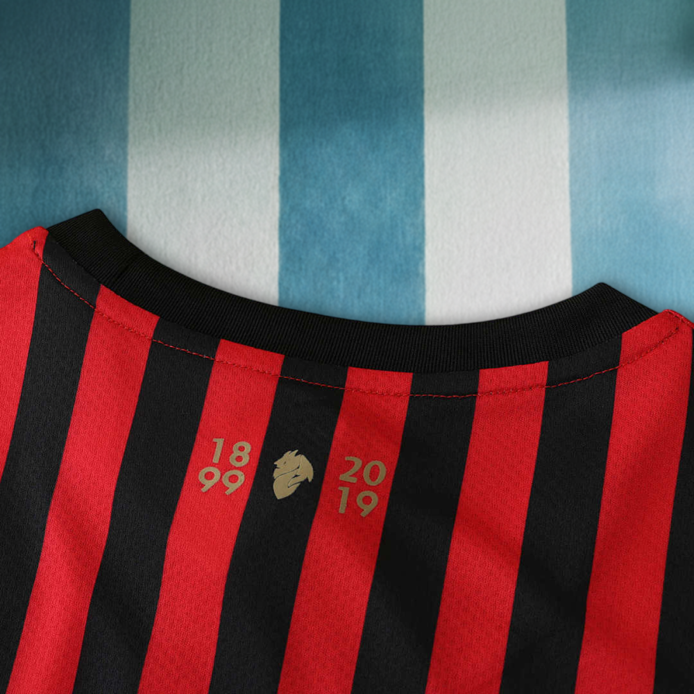 A.C. Milan 120th Anniversary Edition retro Fan version