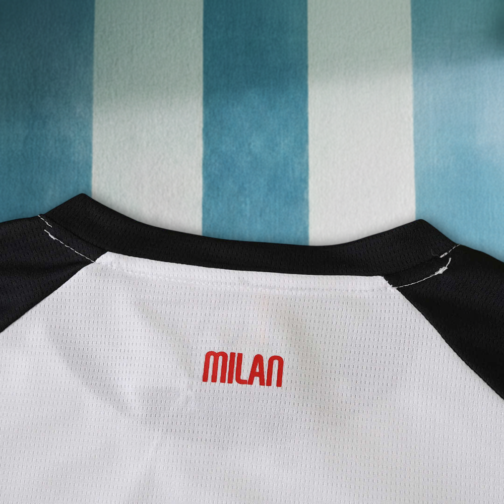 25/26 Season A.C. Milan  Away Kids Kit