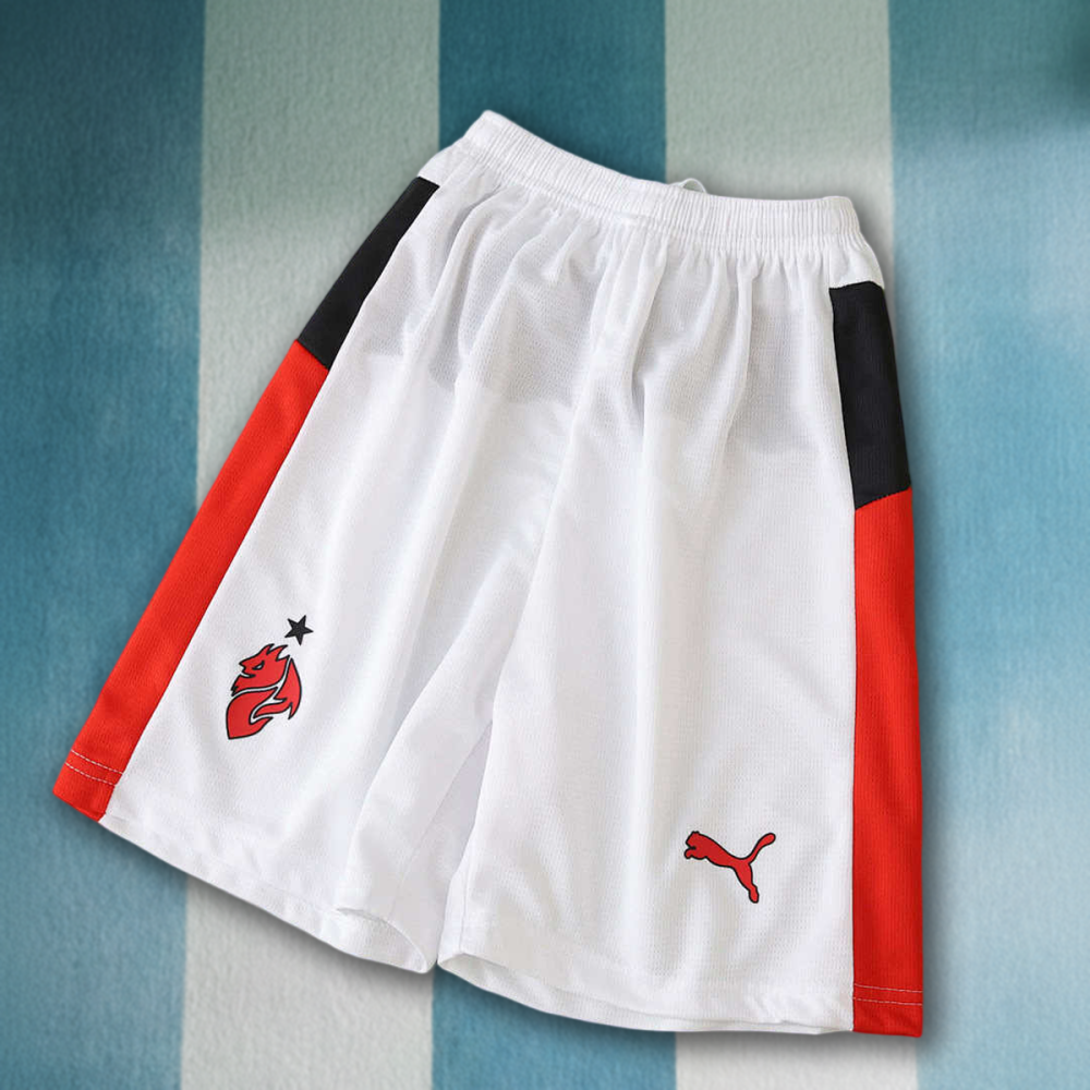 25/26 Season A.C. Milan  Away Kids Kit