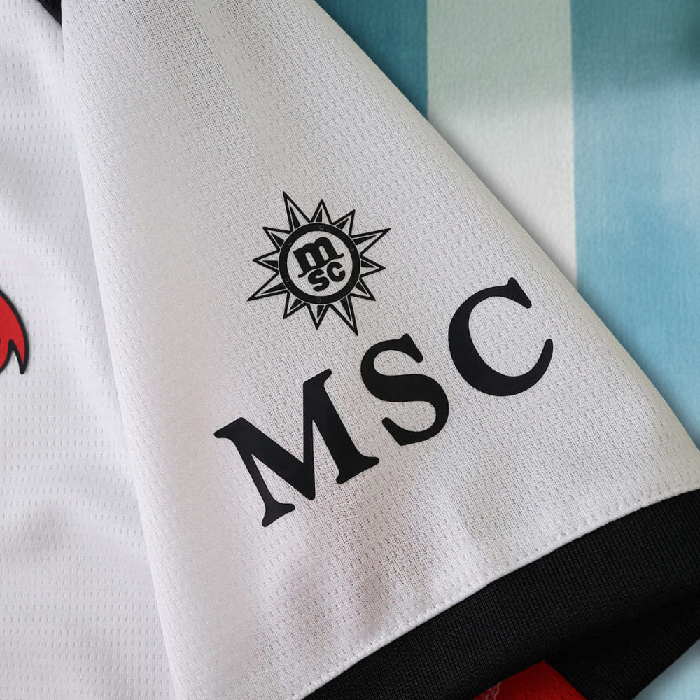 25/26 Season A.C. Milan  Away Kids Kit