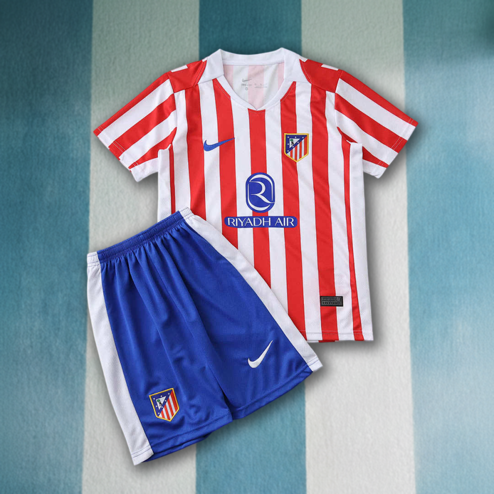 2526 season Atletico Madrid home Kids kit