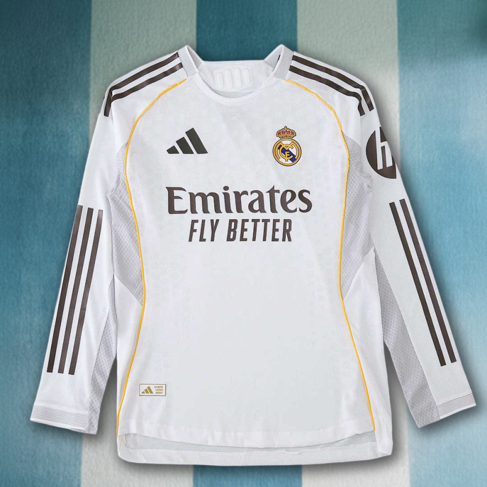 25/26 season Real Madrid CF home Long sleeved Player version