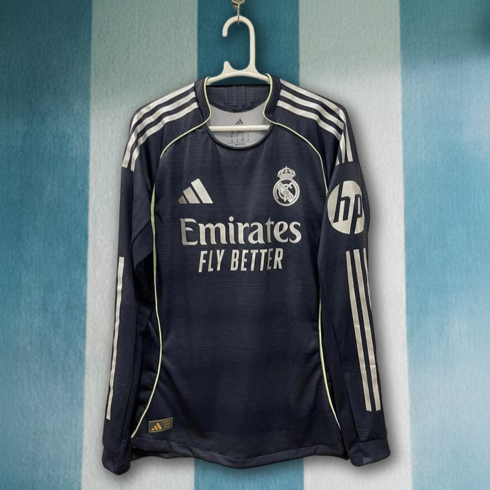 25/26 season Real Madrid away Long sleeved Player version