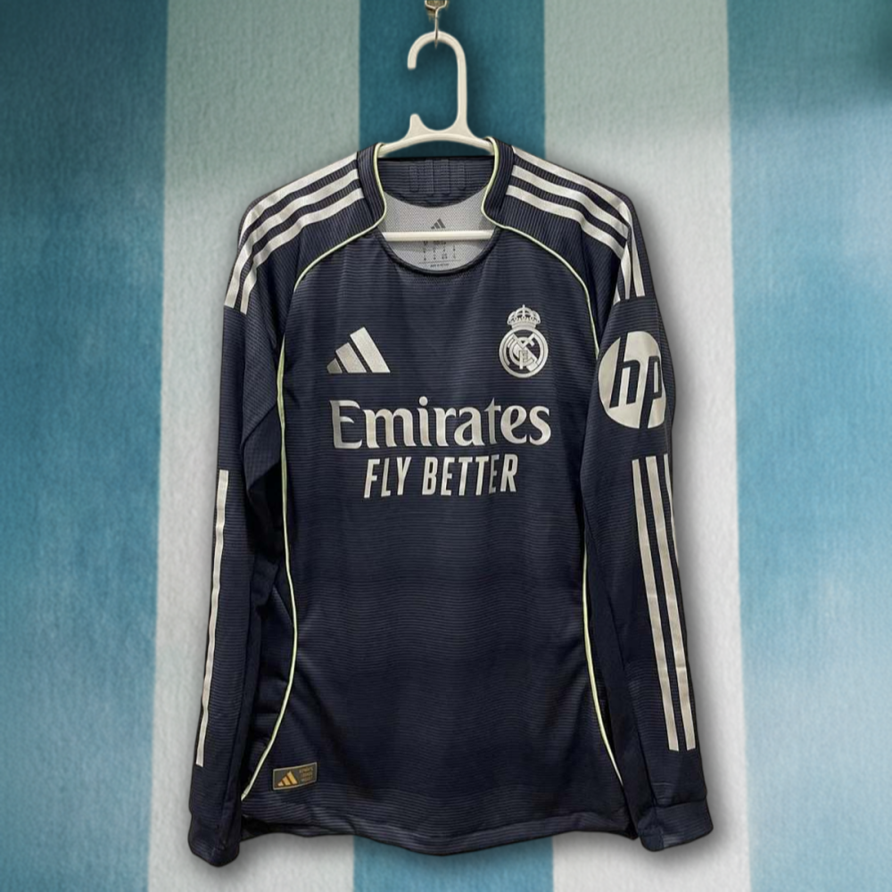 25/26 season Real Madrid away Long sleeved Player version