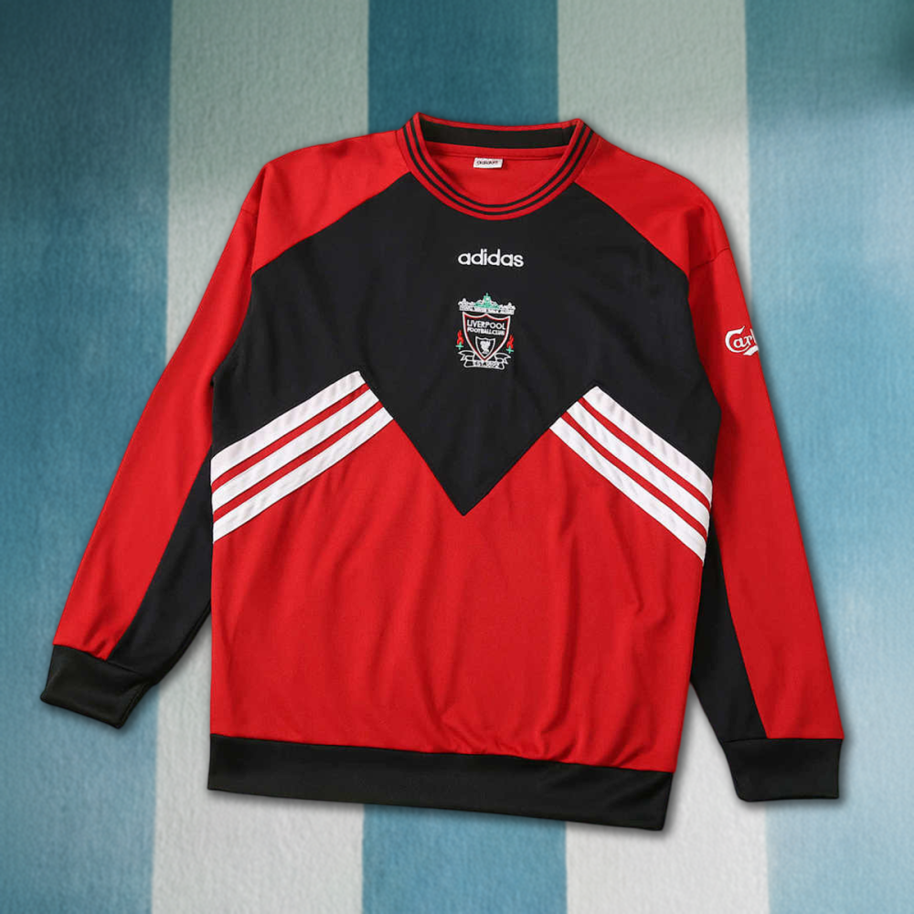 9394 season Liverpool F.C. retro Long sleeved Fan version