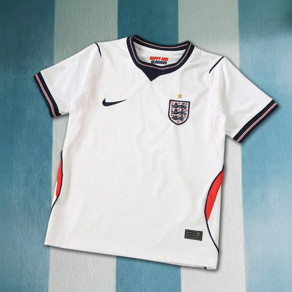 2026 FIFA World Cup England home Kids kit