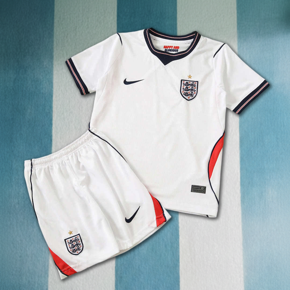 2026 FIFA World Cup England home Kids kit