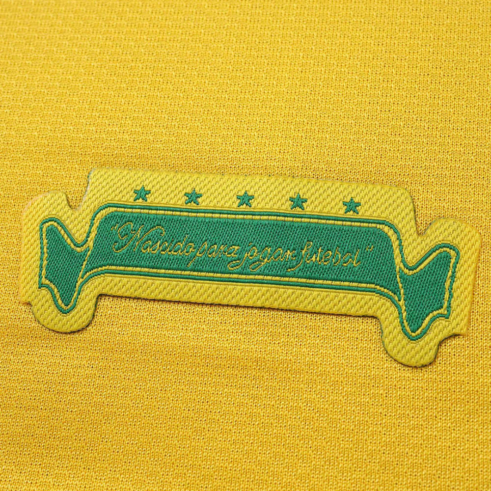 2006 season Brazil home Long sleeved retro Fan version
