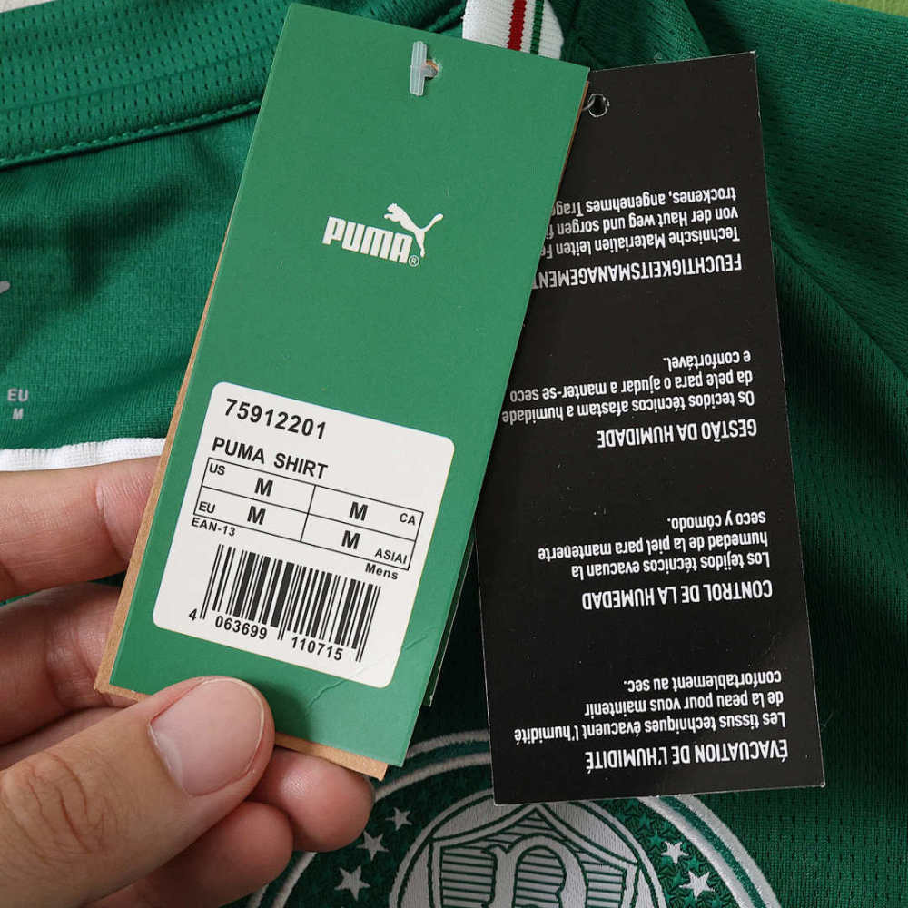 26/27 season Sociedade Esportiva Palmeiras home Long sleeved Fan version
