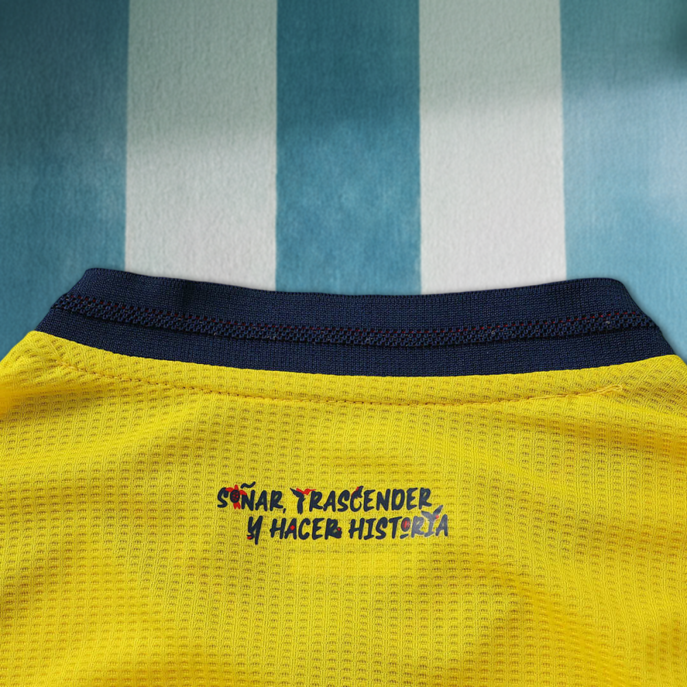 2026 FIFA World Cup Ecuador home Kids kit