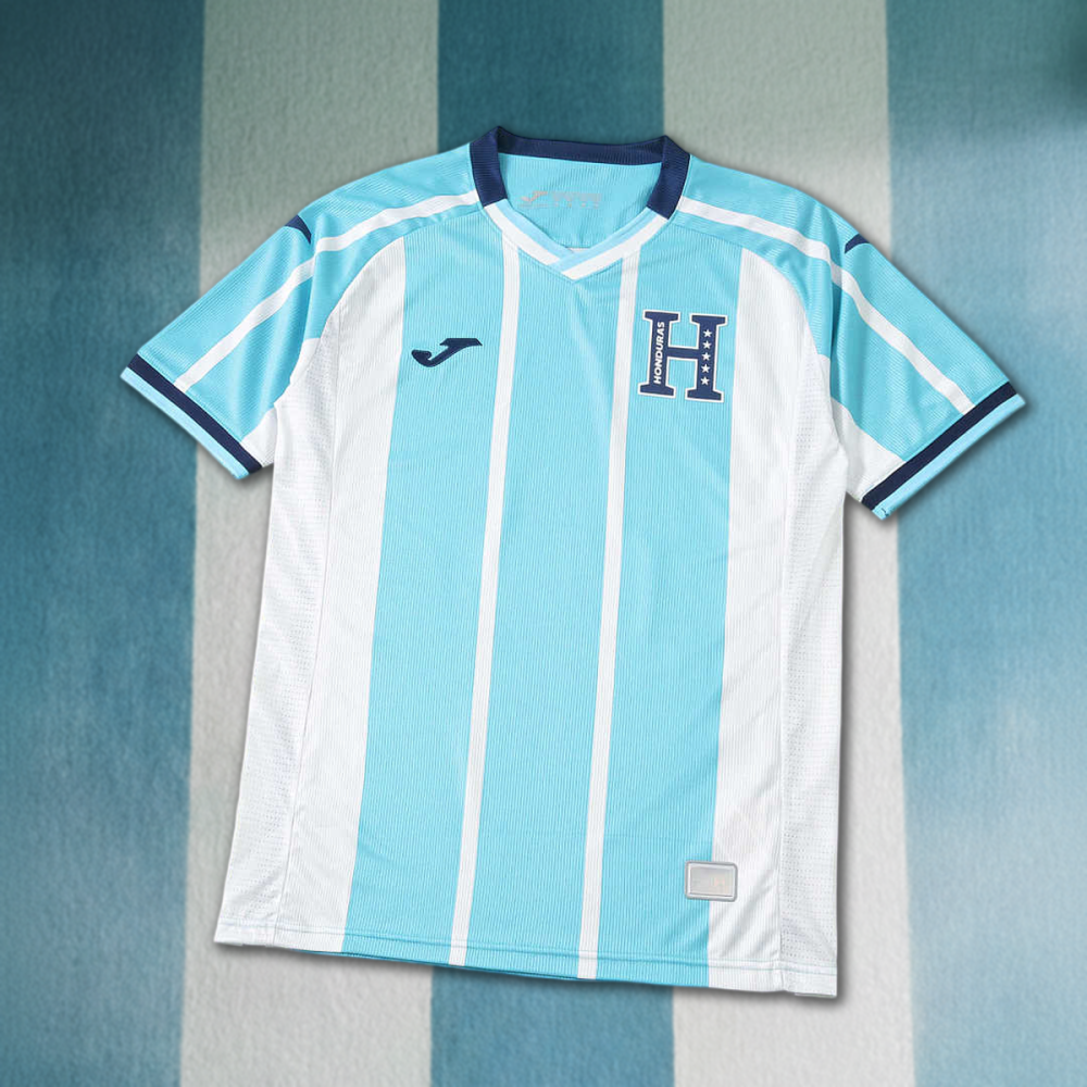 26/27 Honduras white blue Fan version