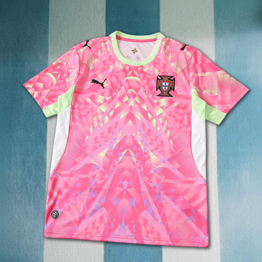 2026 FIFA World Cup Portugal pink goalkeeper Fan version