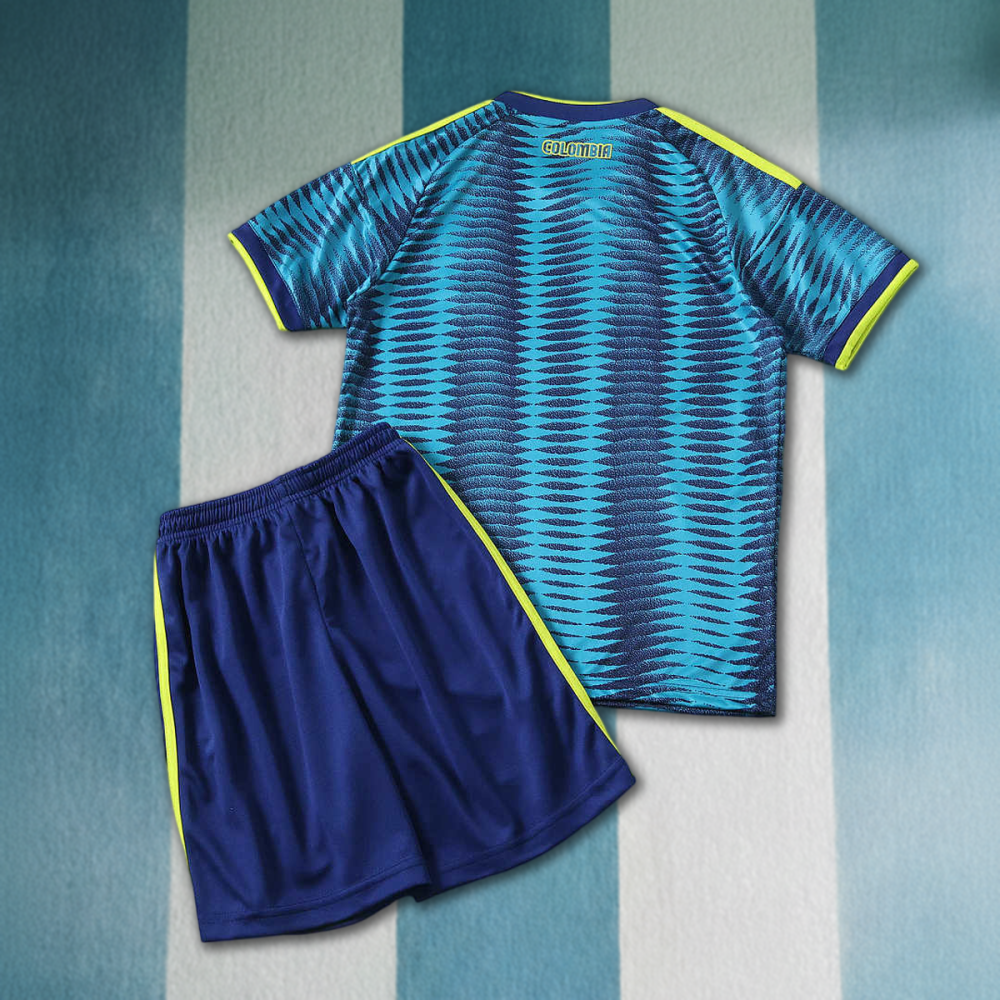 2026 FIFA World Cup Colombia away Kids kit