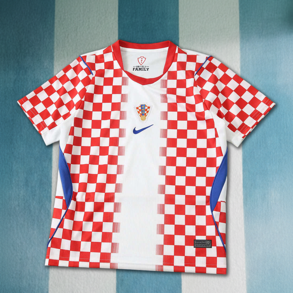 2026 FIFA World Cup Croatia home Kids kit