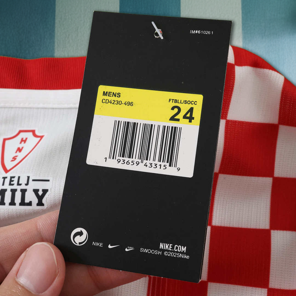 2026 FIFA World Cup Croatia home Kids kit