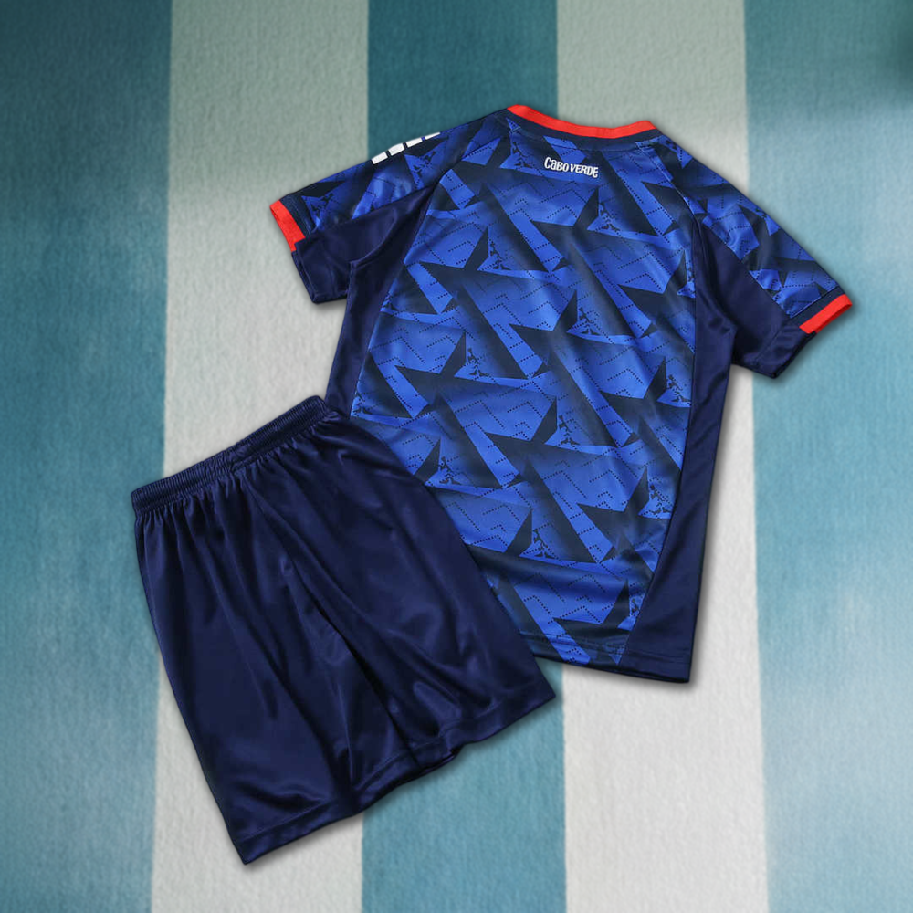 2026 FIFA World Cup Cape Verde home Kids kit