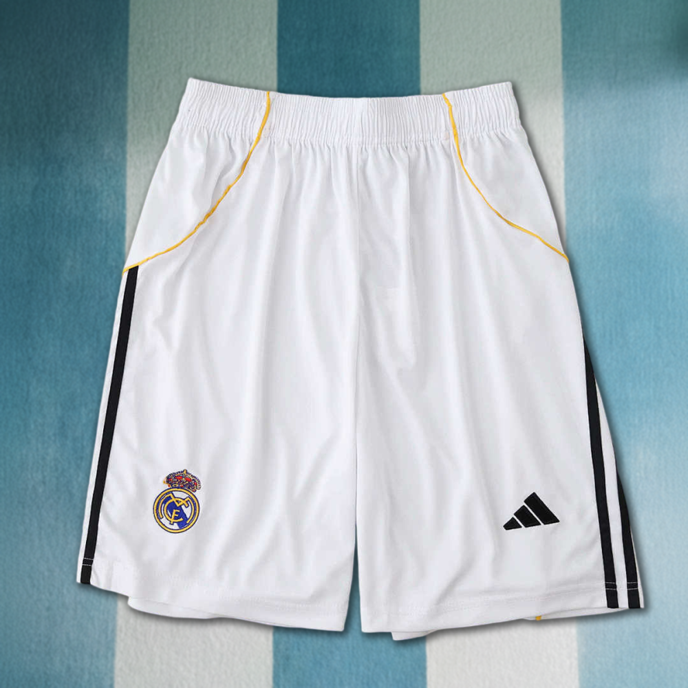 25/26 season Real Madrid CF home shorts