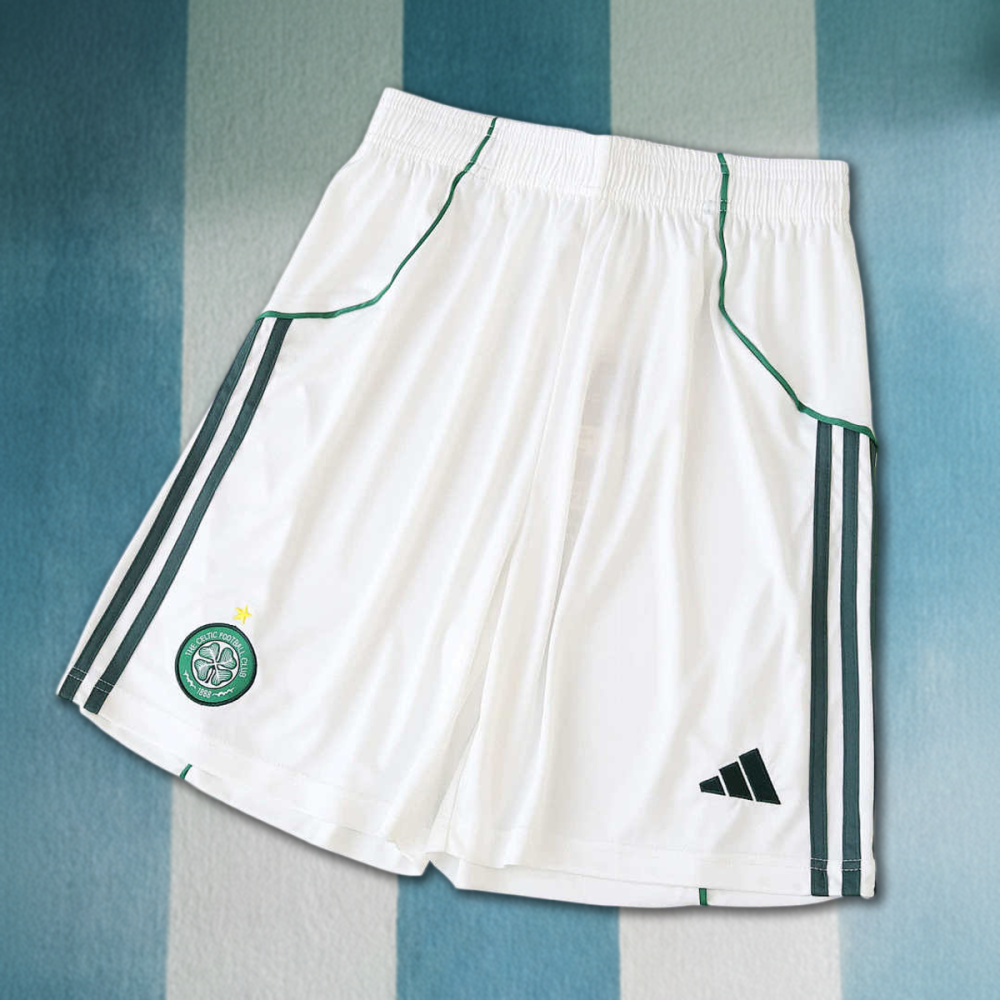 25/26 season The Celtic Football Club home shorts