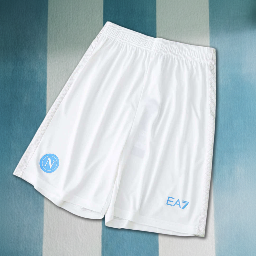 25/26 season S.S.C. Napoli home shorts