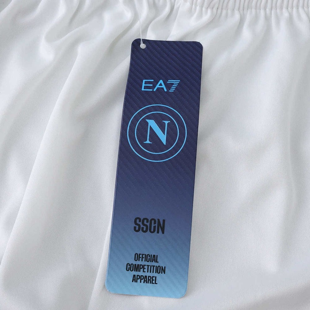 25/26 season S.S.C. Napoli home shorts