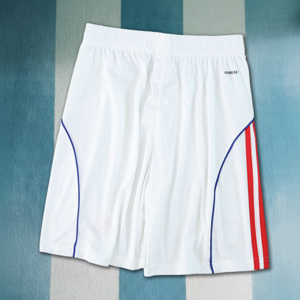 25/26 season Olympique Lyonnais home shorts