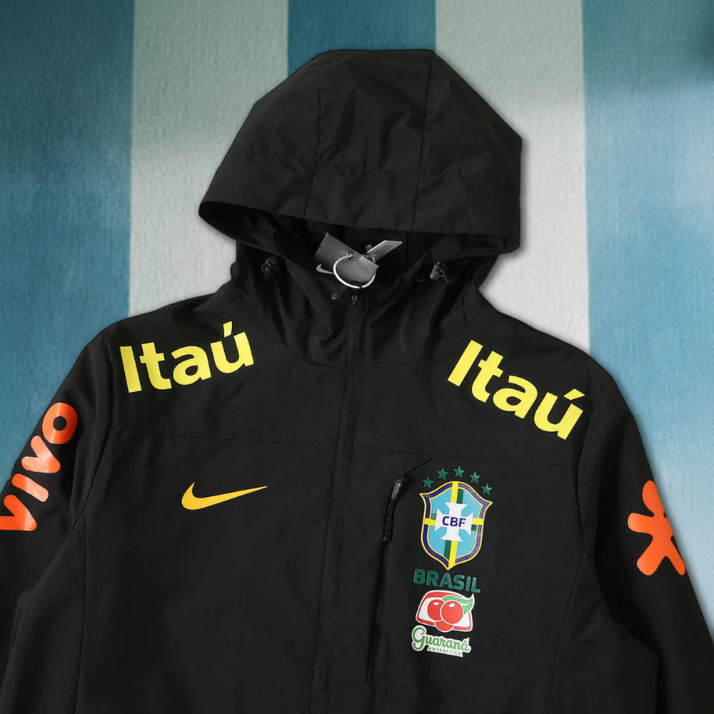 2526 season Brazil Black training suit Jackets