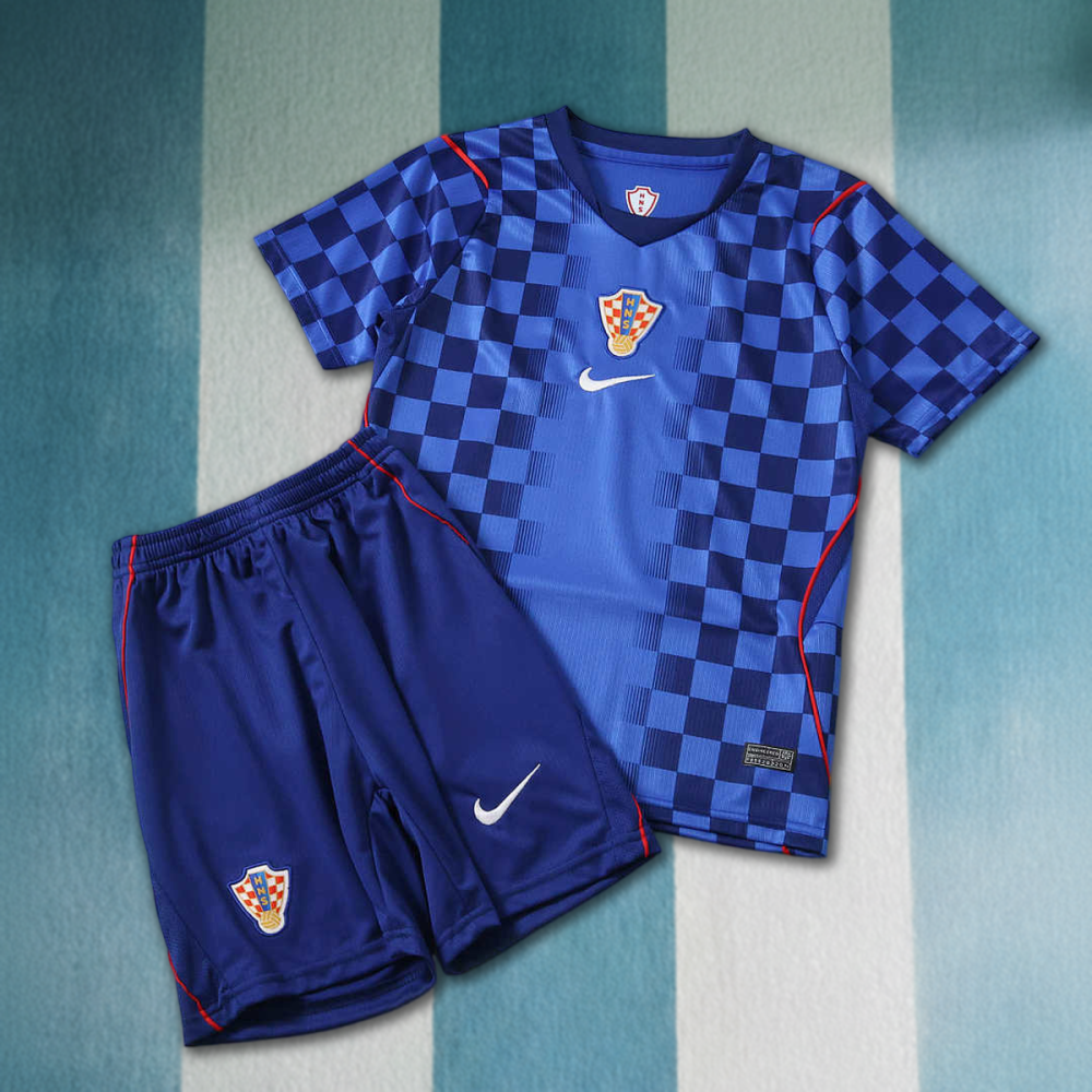 2026 FIFA World Cup Croatia away Kids kit