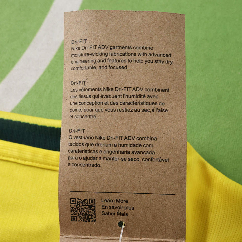 2026 FIFA World Cup Brazil Home Cropped Jersey