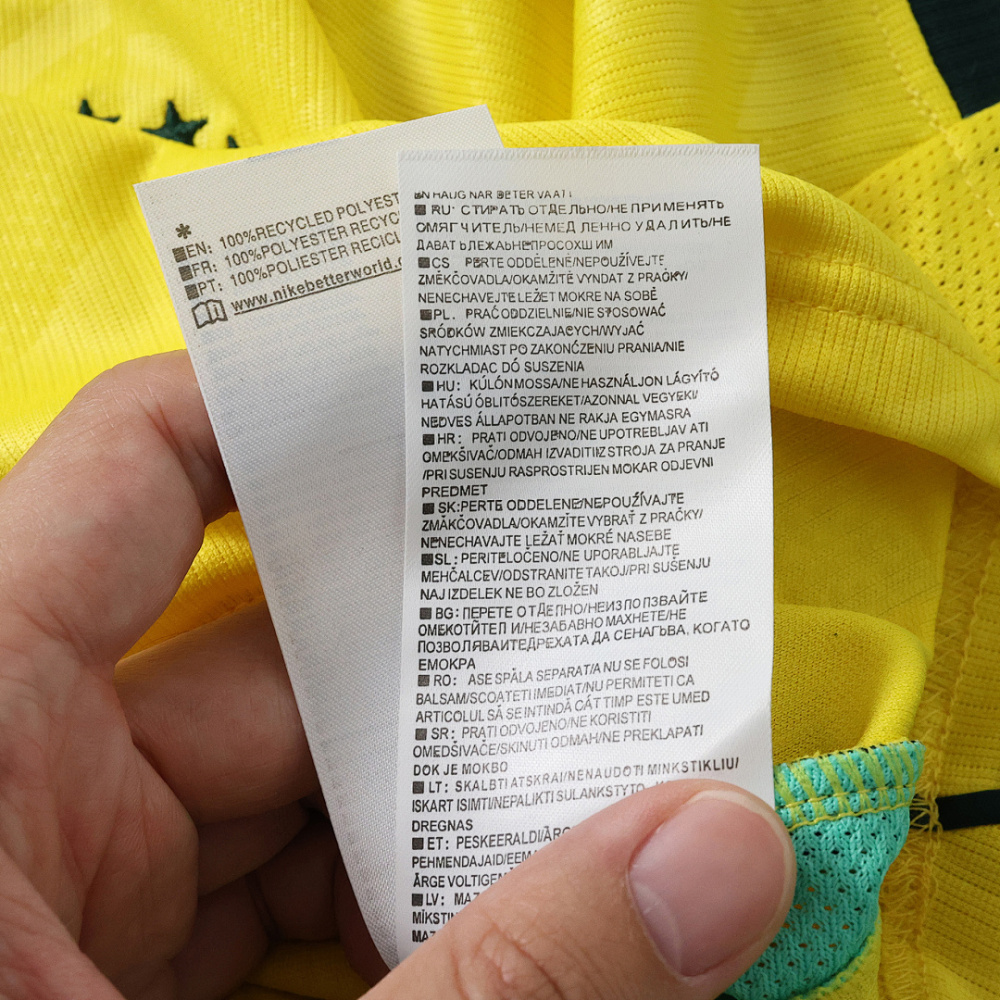 2026 FIFA World Cup Brazil Home Cropped Jersey