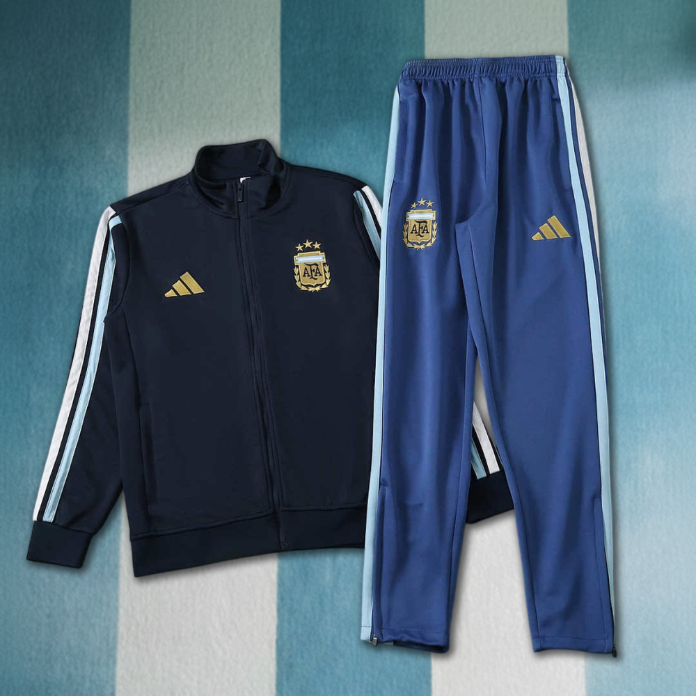 2026 FIFA World Cup Argentina black Jacket set