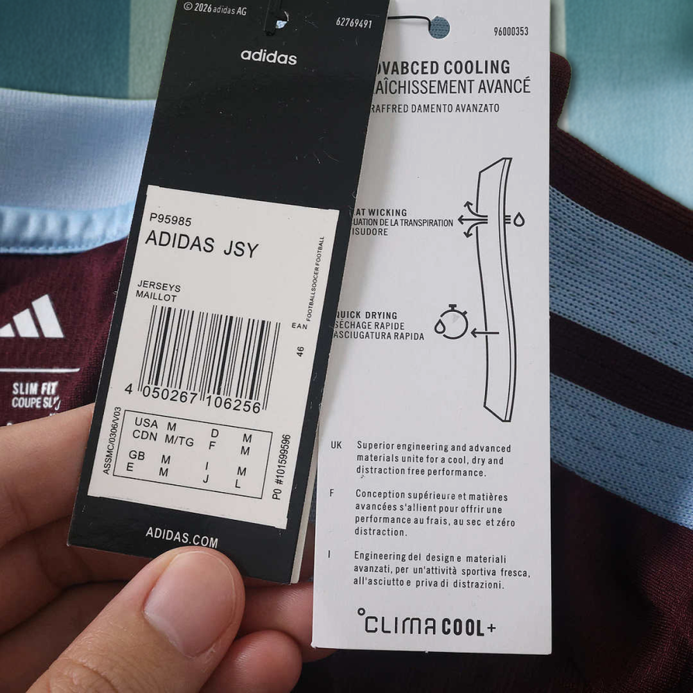 26/27 Season Aston Villa F.C. Home Player version
