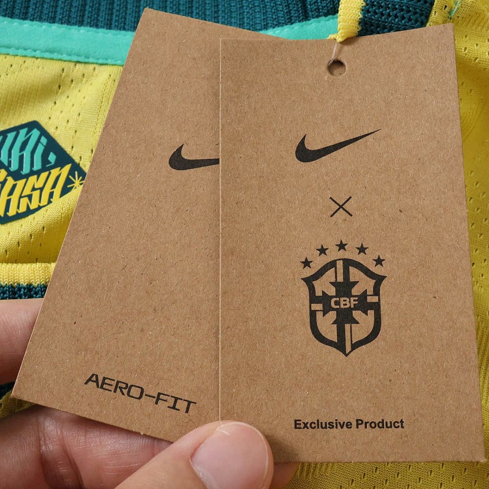 2026 FIFA World Cup Brazil home Embroidery Player version