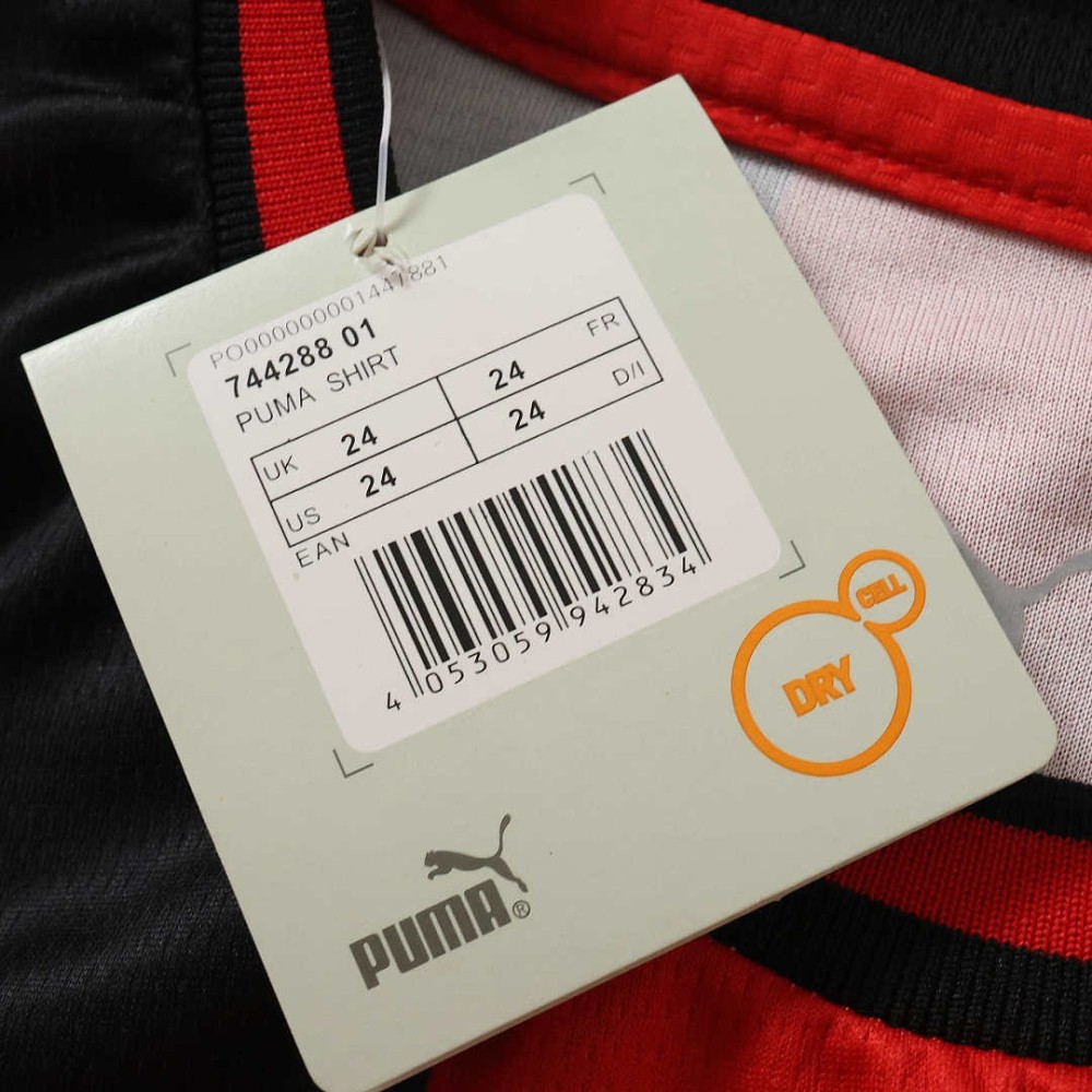 26/27 season A.C. Milan home Kids kit
