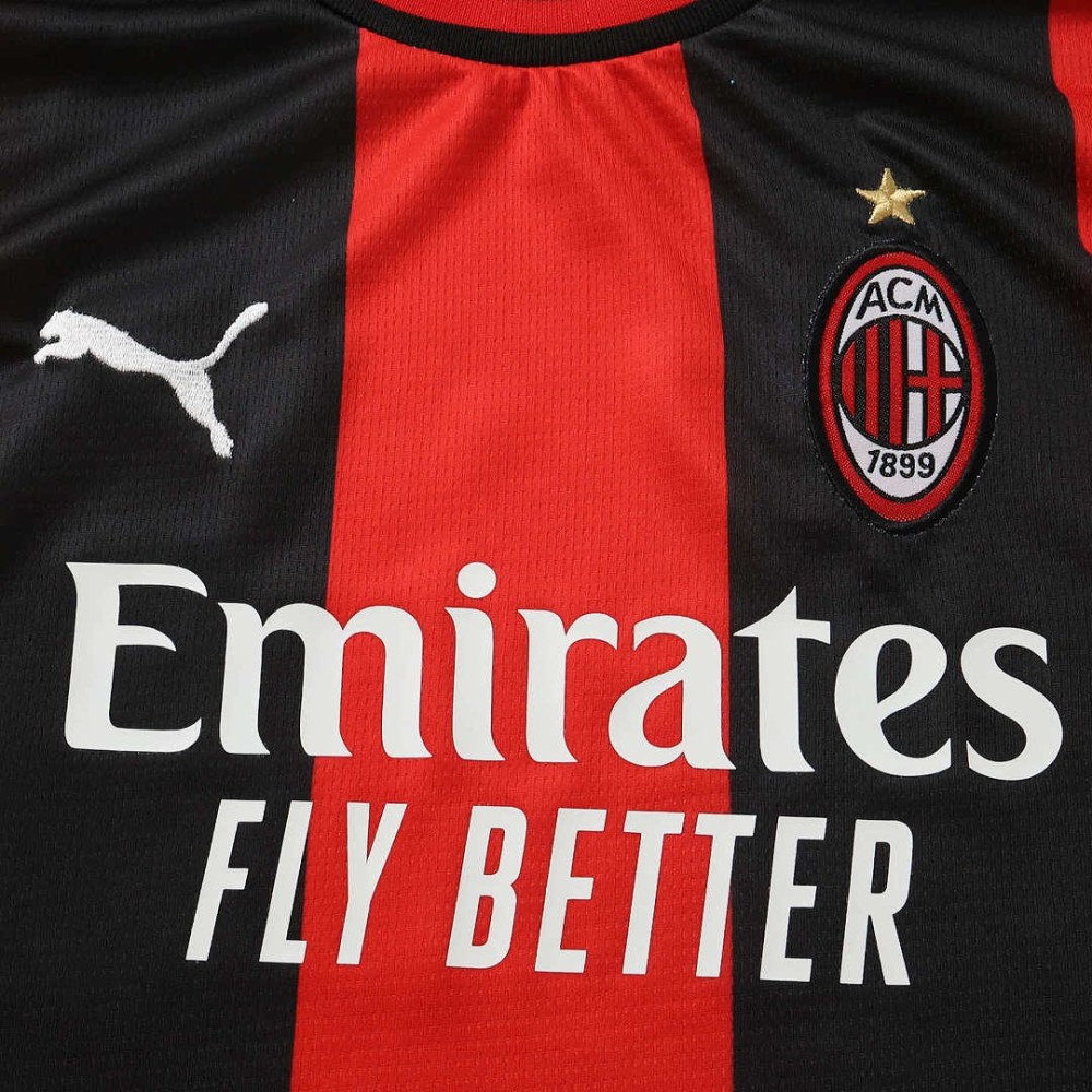 26/27 season A.C. Milan home Kids kit