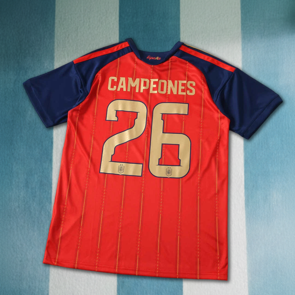 2026 FIFA World Cup Spain home champion Fan version  two  star