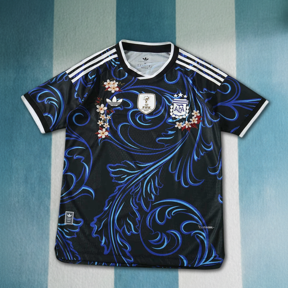2026 FIFA World Cup Argentina Away Embroidery Player version