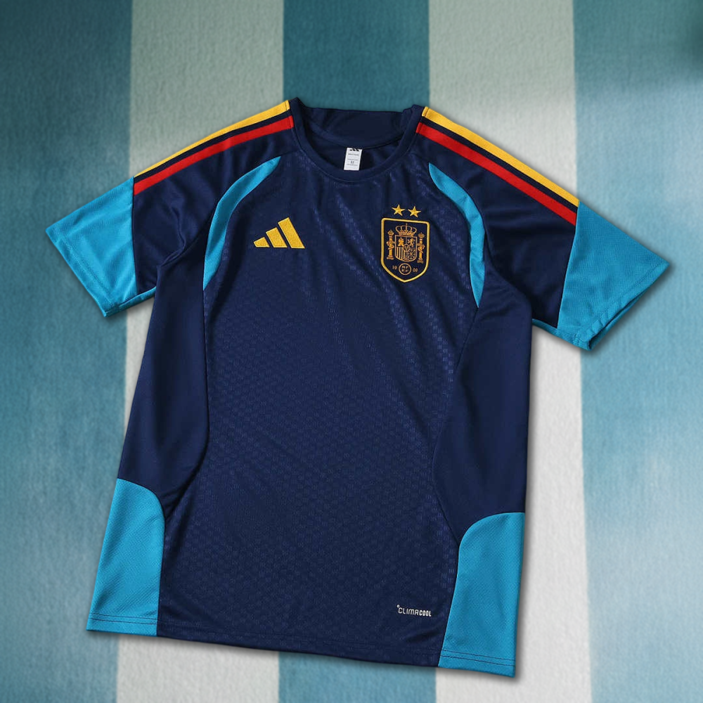 2026 FIFA World Cup Spain Training clothes suit Short sleeve Fan version two star