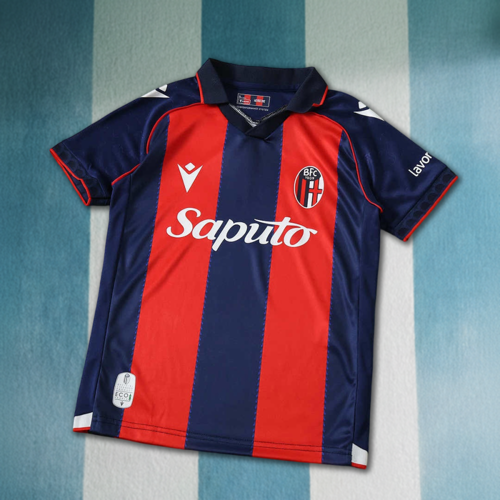 26/27 season Bologna F.C. 1909 home Kids kit