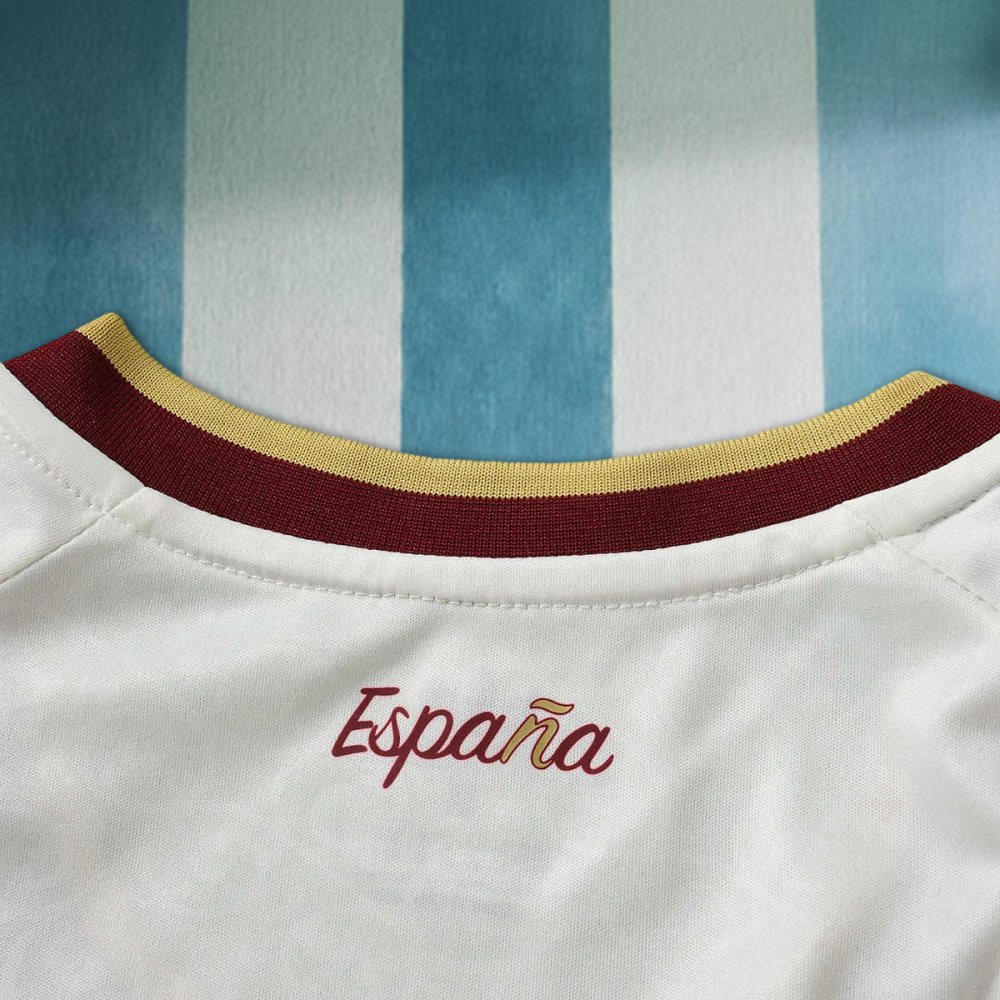 2026 FIFA World Cup Spain away Cropped Jersey two star