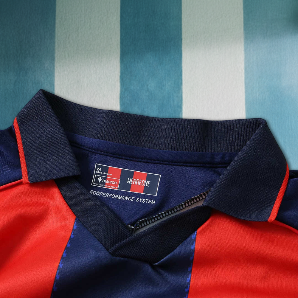 26/27 season Bologna F.C. 1909 home Kids kit