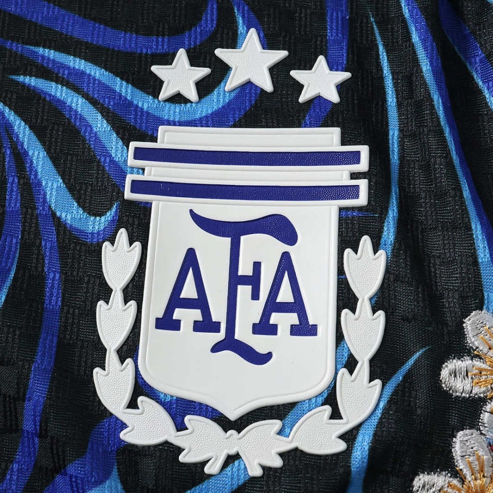 2026 FIFA World Cup Argentina Away Embroidery Player version