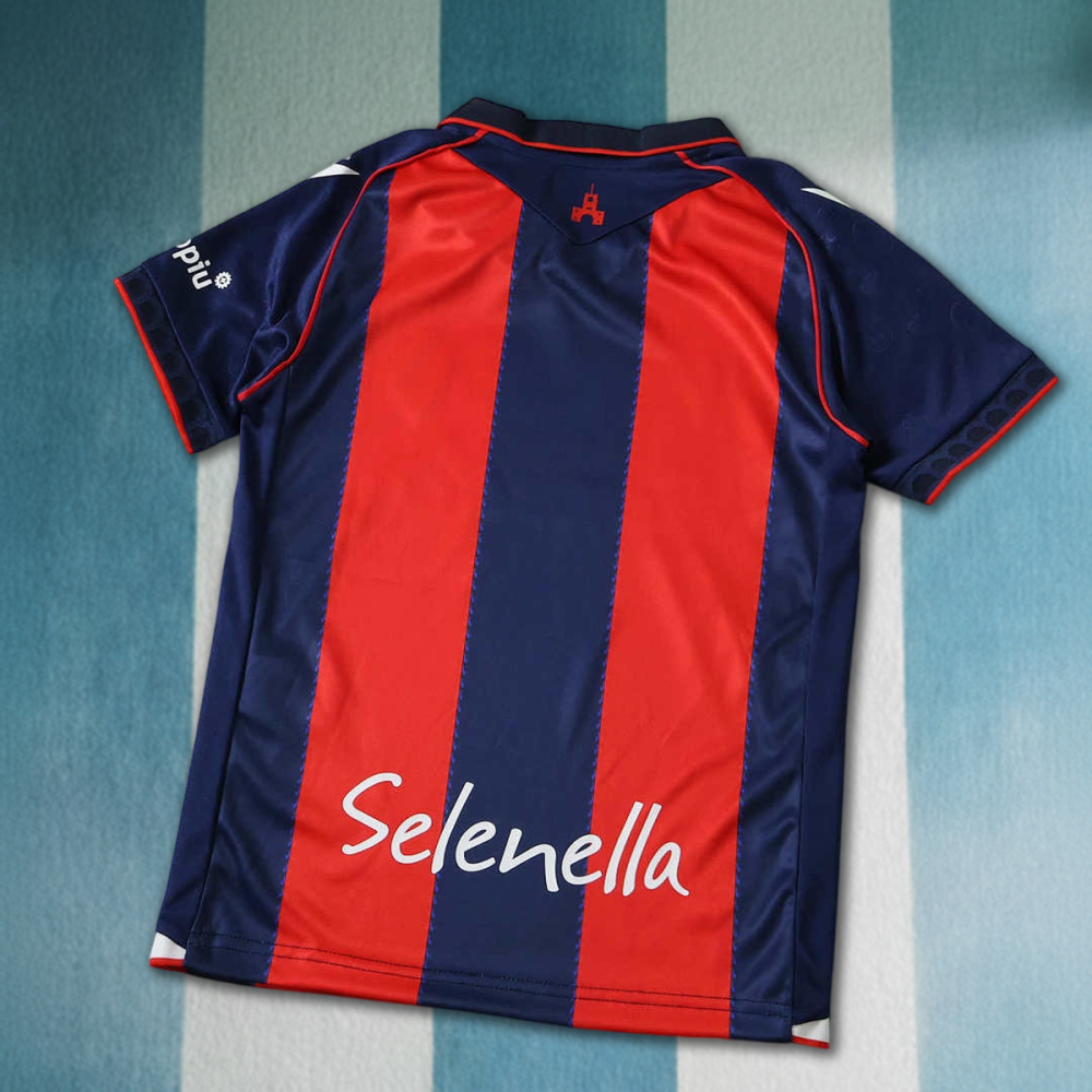 26/27 season Bologna F.C. 1909 home Kids kit