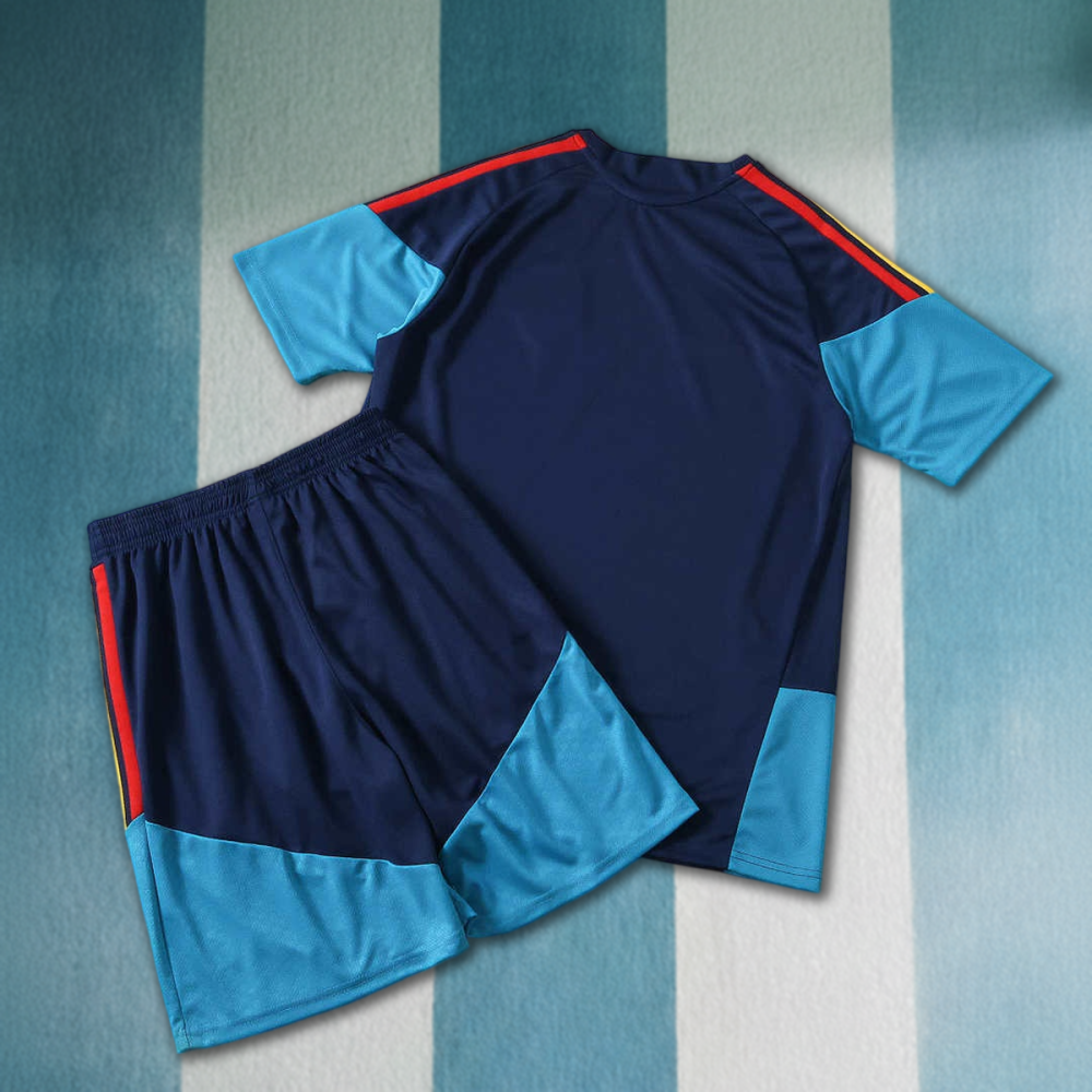 2026 FIFA World Cup Spain Training clothes suit Short sleeve Fan version two sta