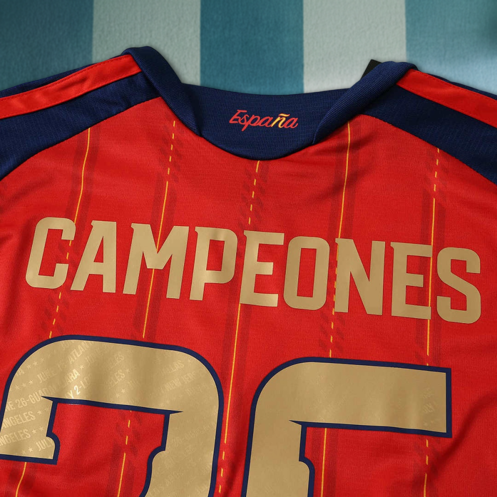 2026 FIFA World Cup Spain home champion Fan version  two  star