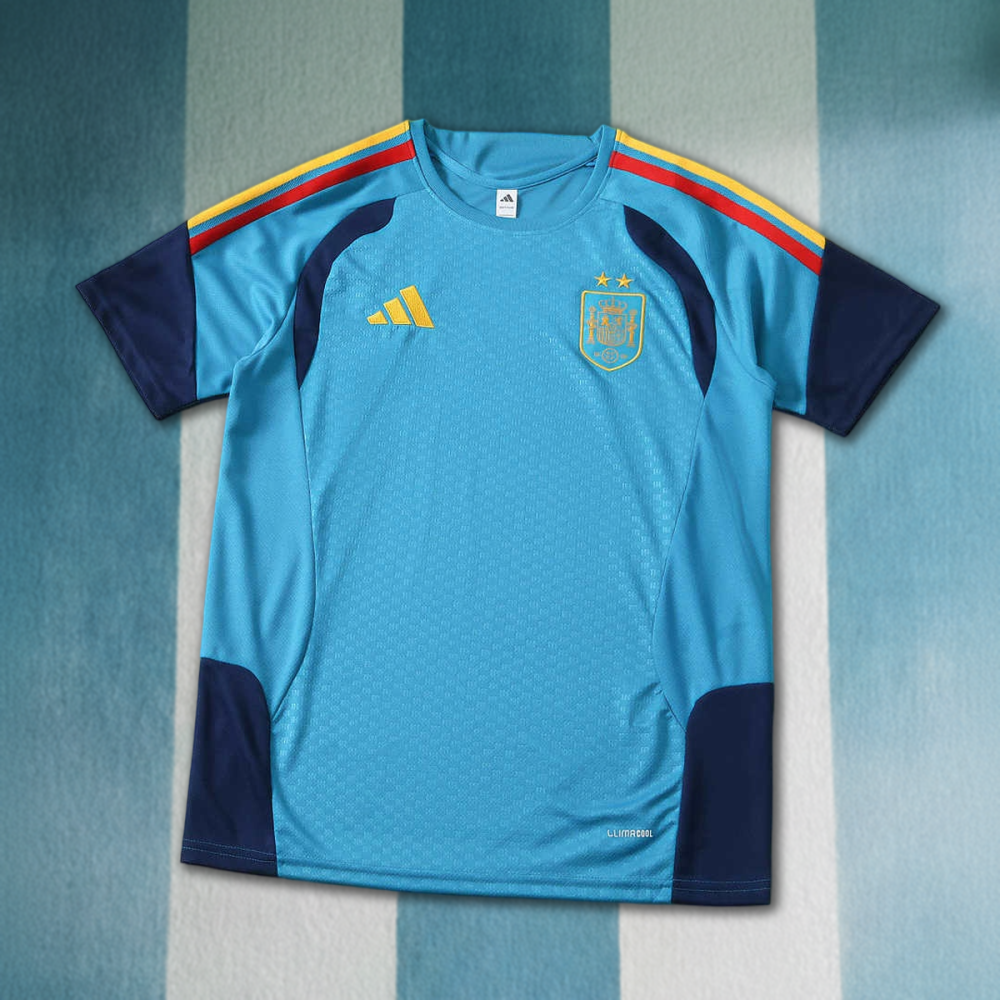 2026 FIFA World Cup Spain Training clothes suit Short sleeve Fan version two sta