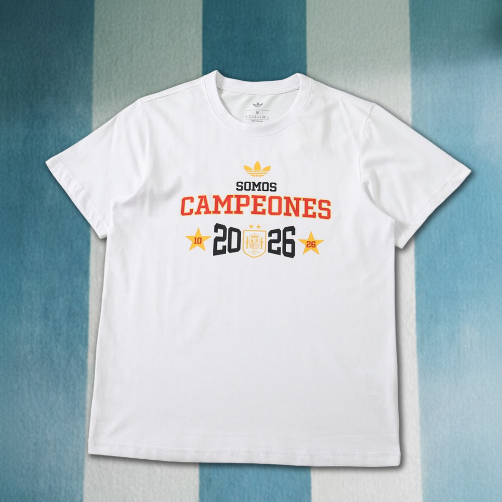 2026 Spain Pure Cotton Champion T-Shirt