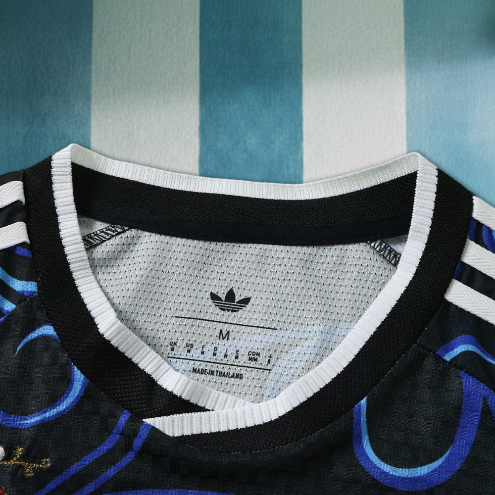 2026 FIFA World Cup Argentina Away Embroidery Player version
