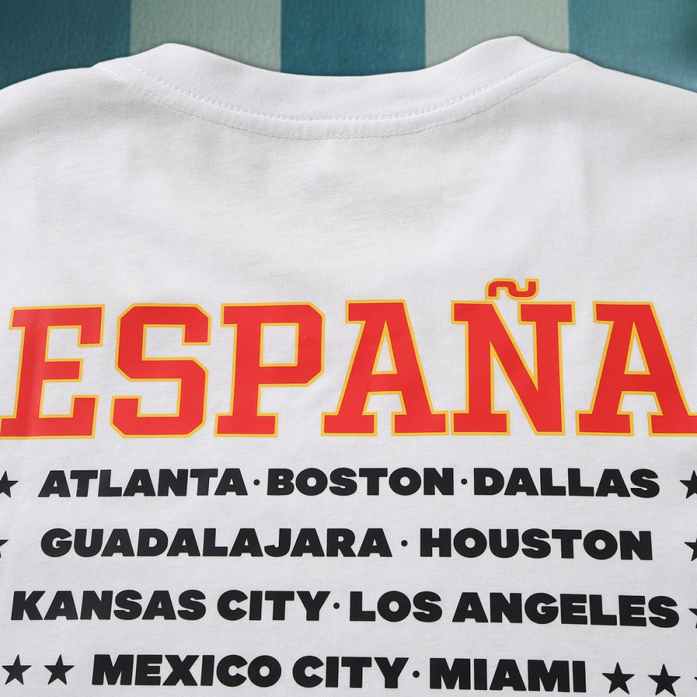 2026 Spain Pure Cotton Champion T-Shirt