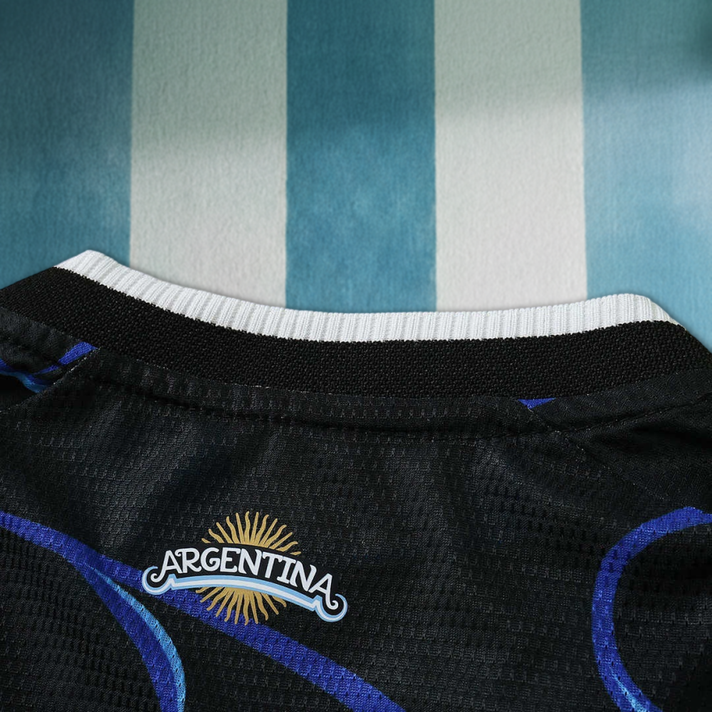 2026 FIFA World Cup Argentina Away Embroidery Player version